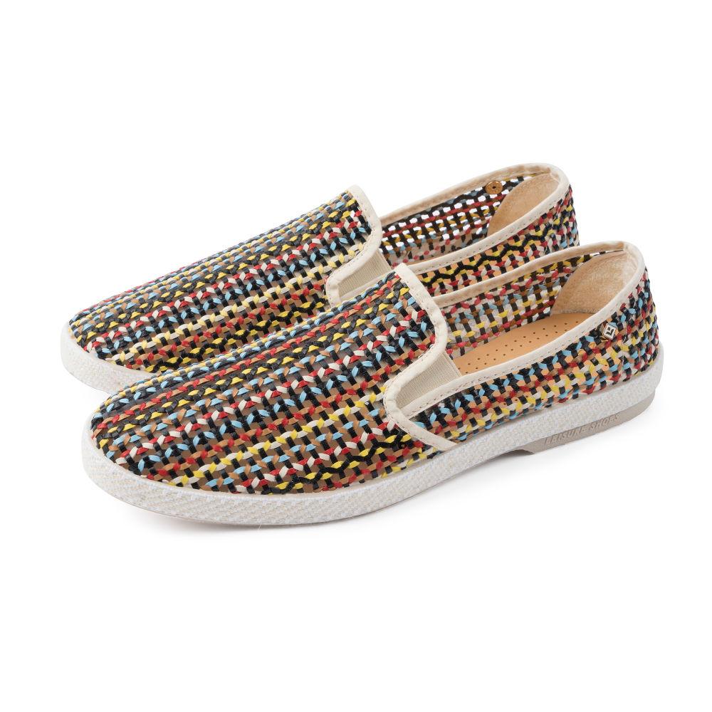 Rivieras Classic Lord espadrilles multicolore tissé