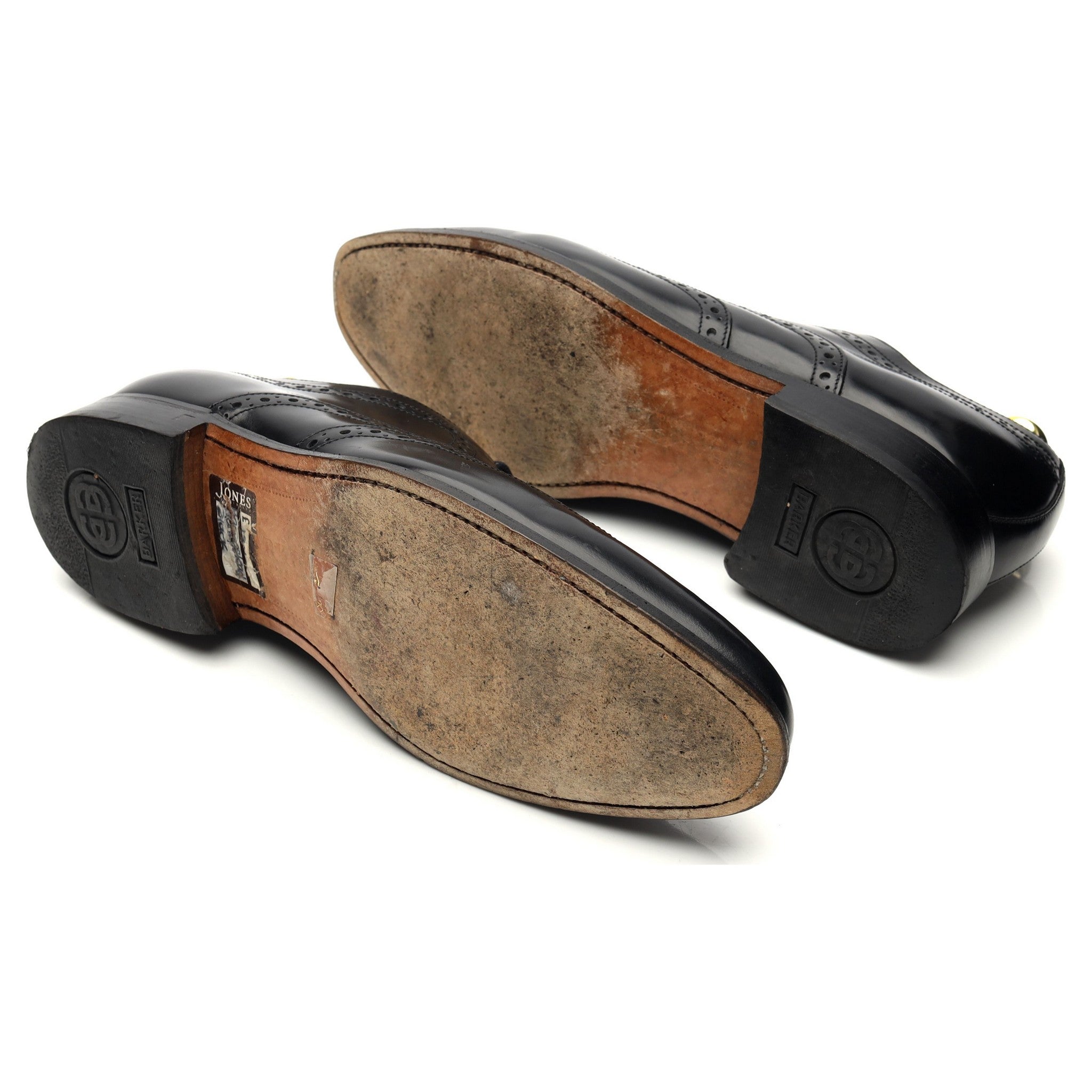 Barker Hampstead richelieu cuir noir UK 7,5 large