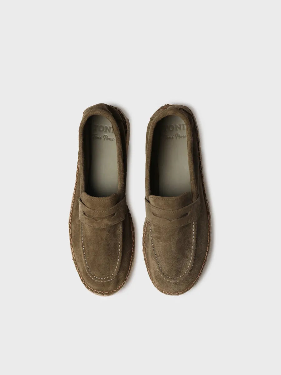 Toni Pons Benet espadrilles homme cuir fendu