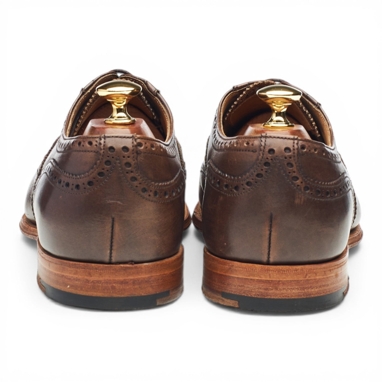 Cheaney Cecil oxford brogue cuir marron UK 9
