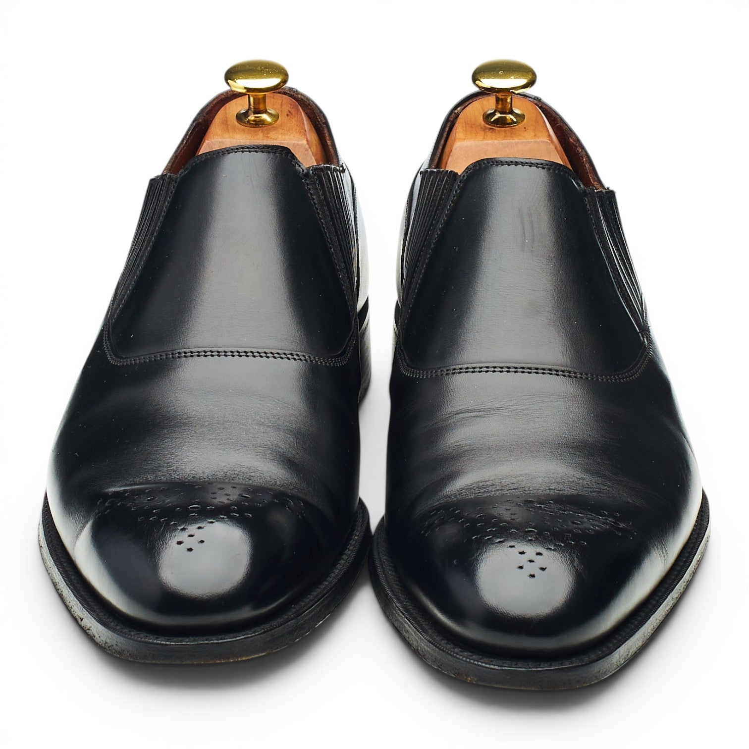 Cheaney Imperial Clarence mocassins cuir noir 8.5 UK