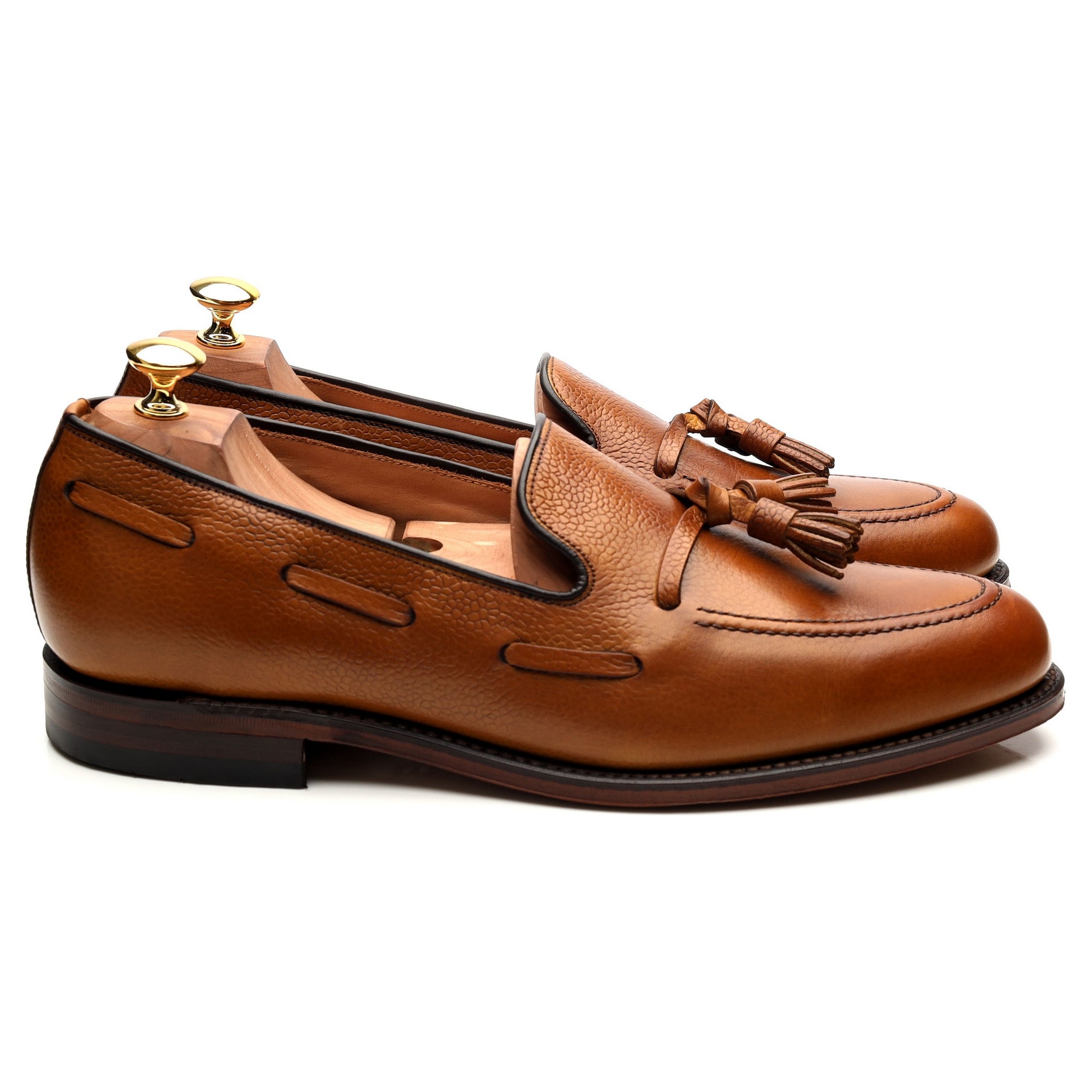 Loake mocassins à glands cuir marron pointure 10 UK