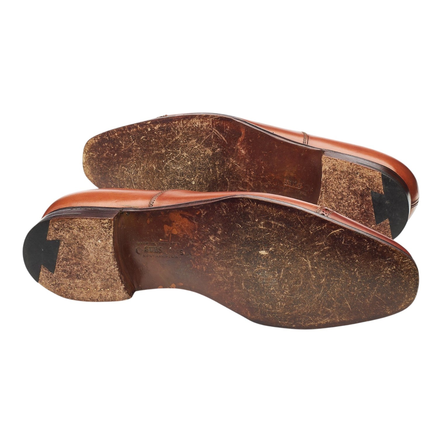 Crockett & Jones Belgrave richelieu camel 7,5 UK cuir