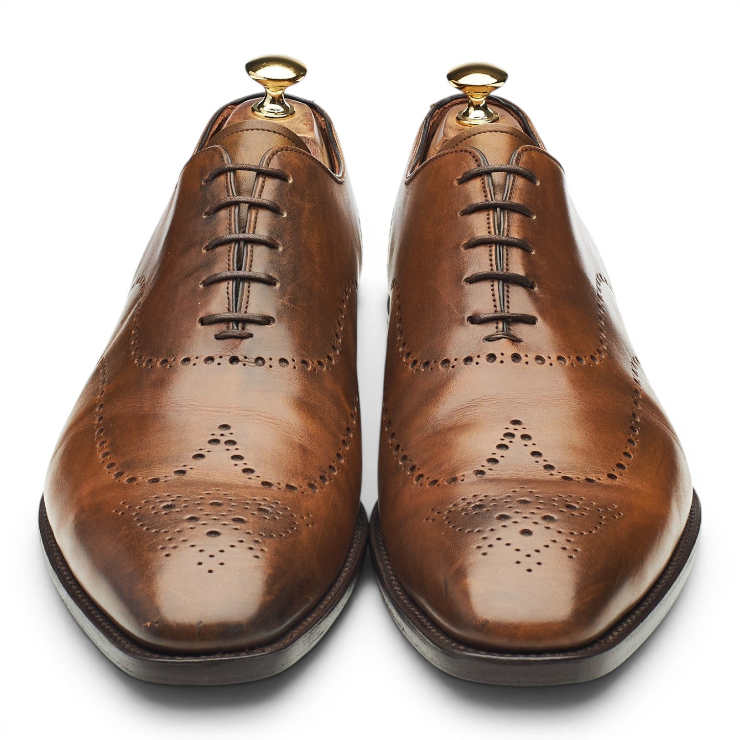 Cheaney Rushden richelieu brogue marron UK 10.5