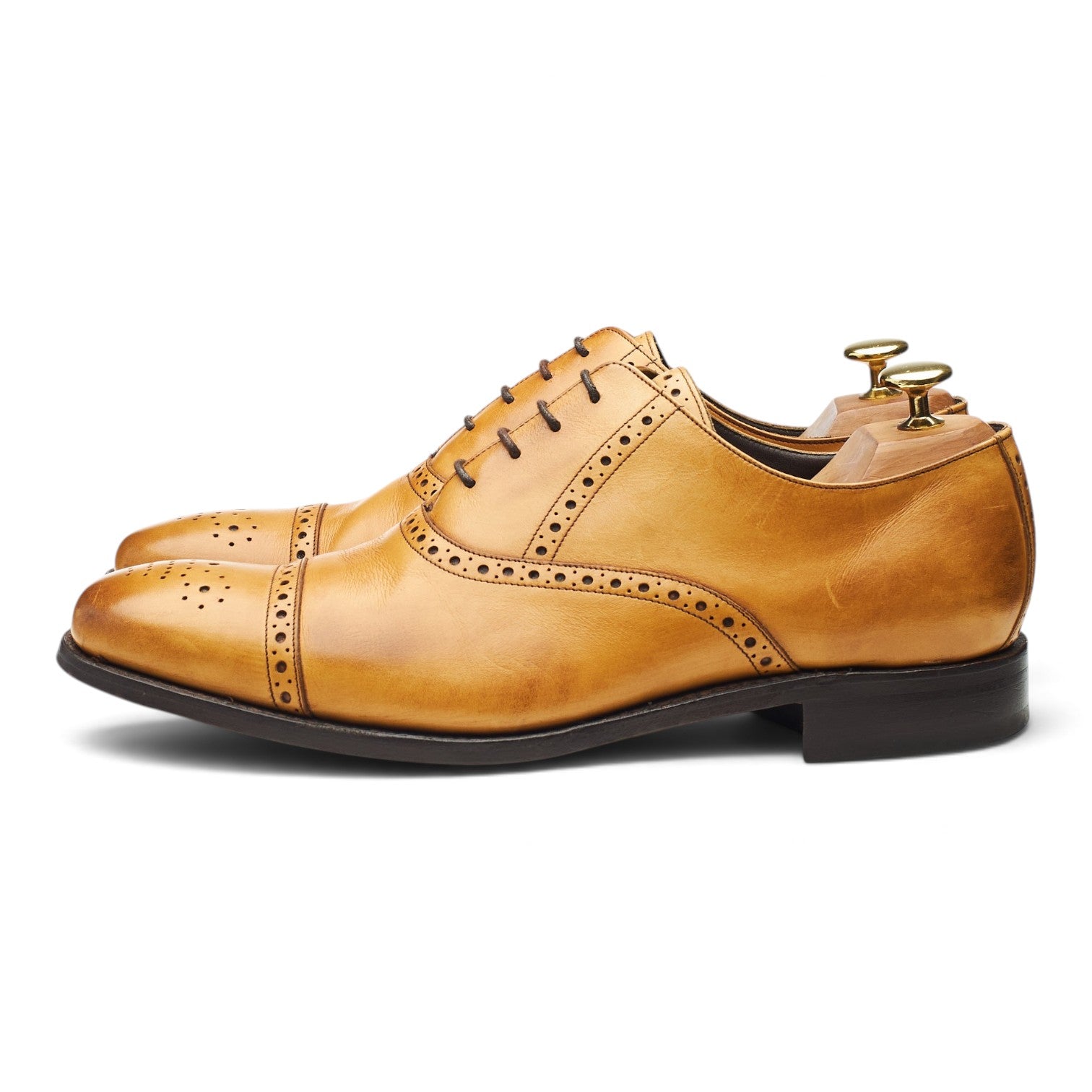 Barker Flynn derby cuir marron pointure UK 8,5