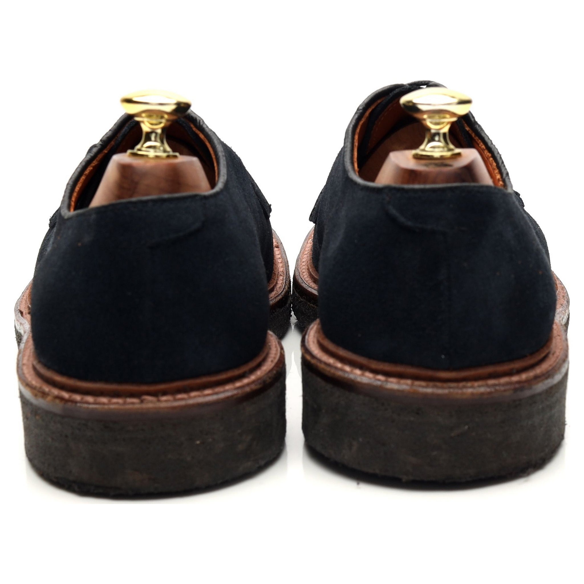 Alden M5405 derby daim bleu marine pointure UK 6.5
