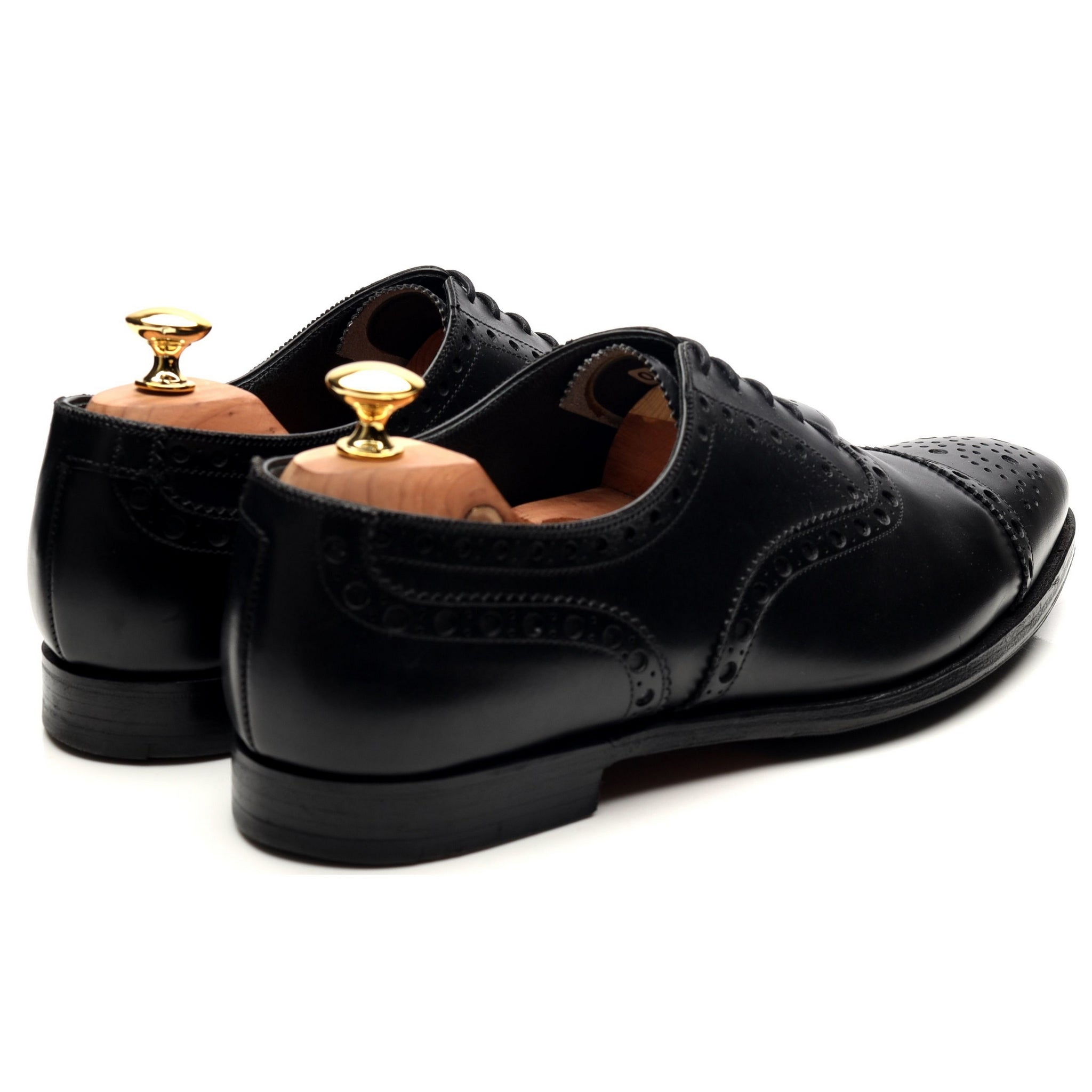 Crockett & Jones Richard James richelieu noir UK 10 cuir