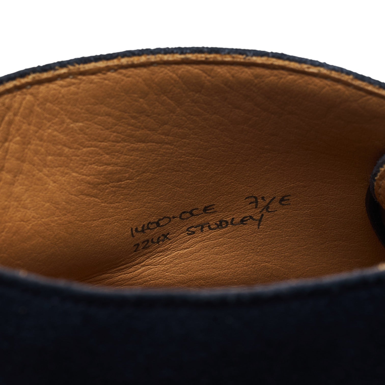 Foster & Son Studley bottines chukka daim bleu UK 7.5