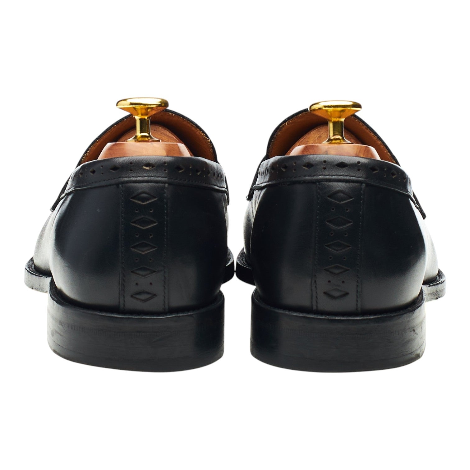 Wildsmith Model 98 mocassin cuir noir UK 8