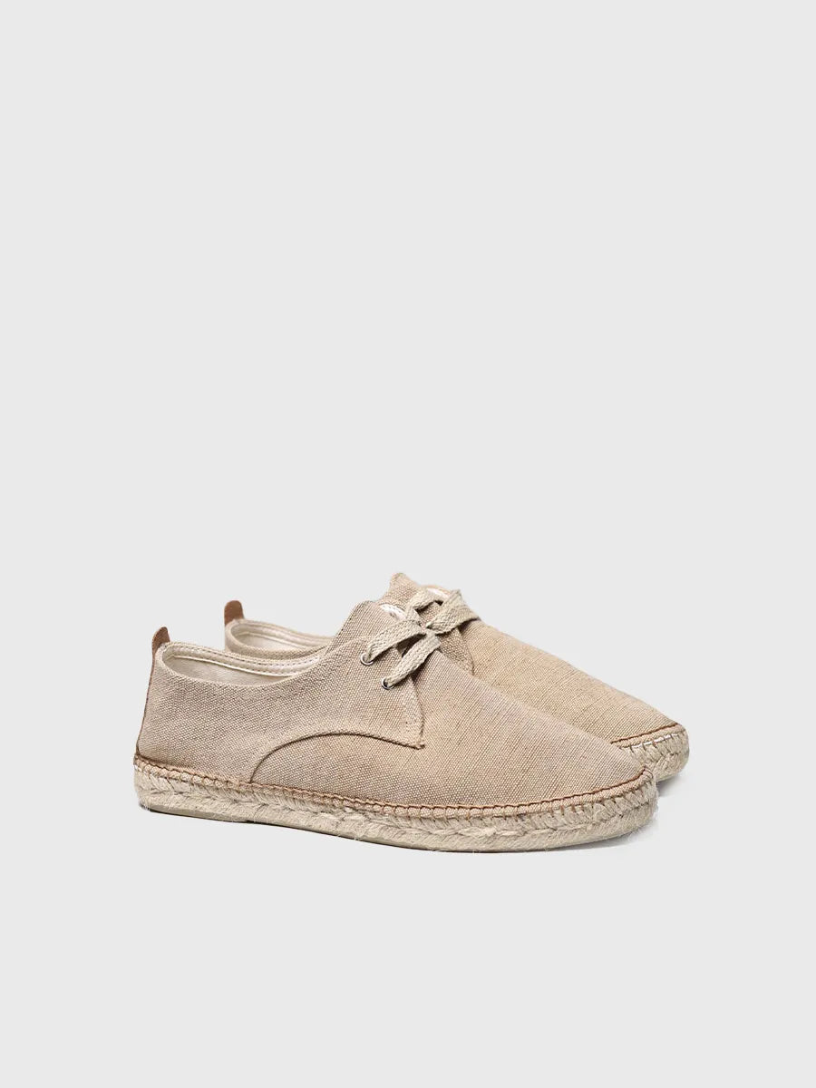 Toni Pons Dixon espadrille homme à lacets toile
