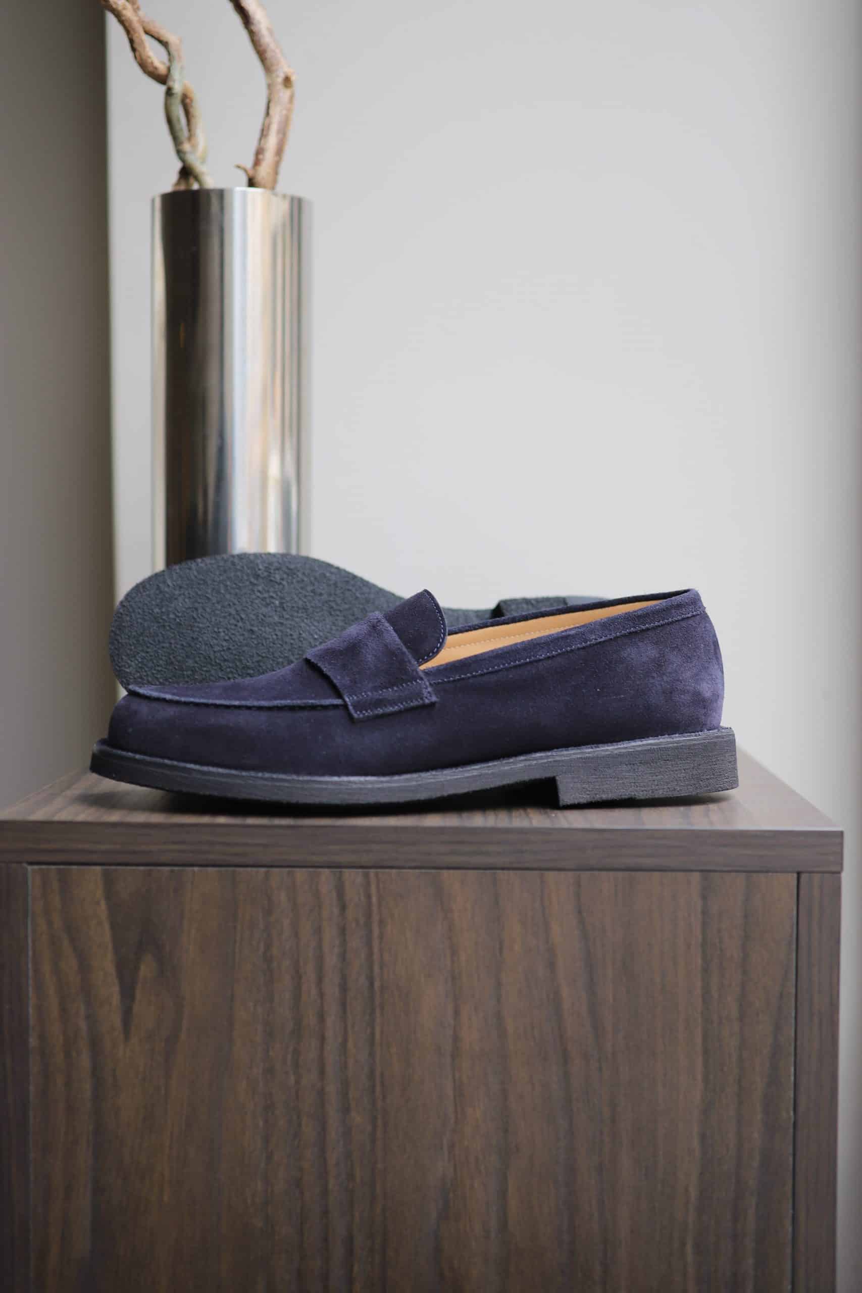 Malfroid Tilsitt Loft mocassin daim