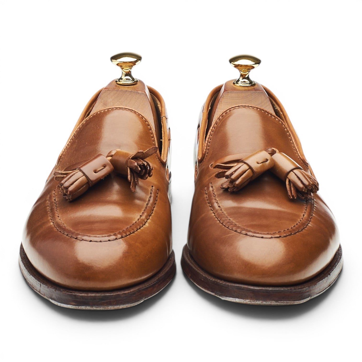 Crockett & Jones Cavendish 2 mocassin cordovan whisky UK 6.5