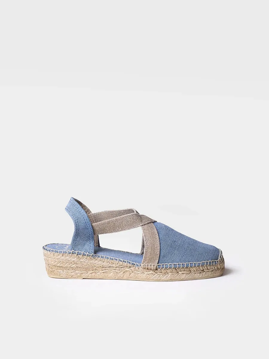 Toni Pons Verdi-V espadrille plate coton vegan