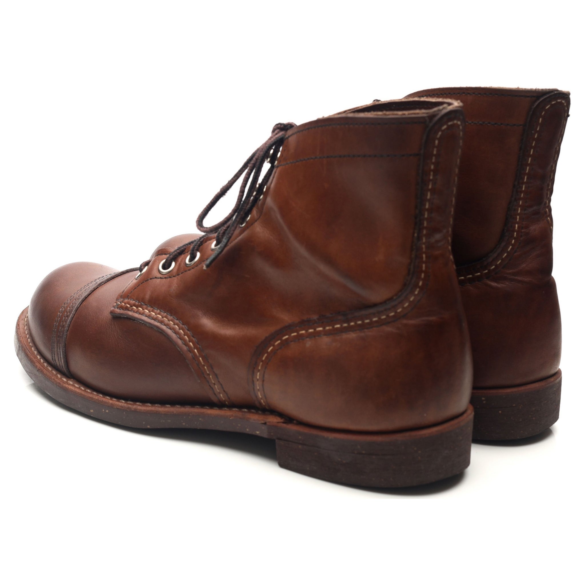 Red Wing 8111 Iron Ranger boots cuir marron UK 9