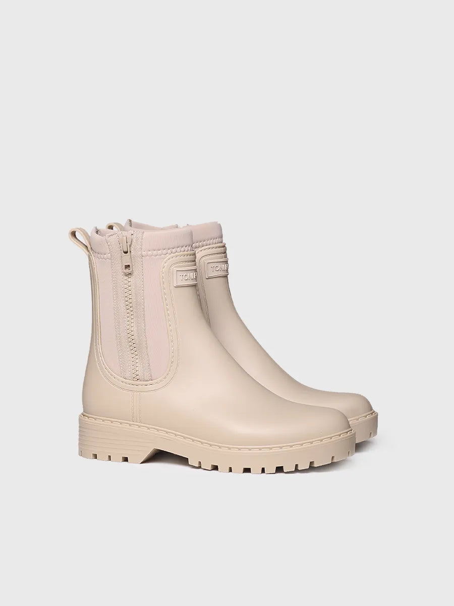 Toni Pons Clais botte de pluie beige