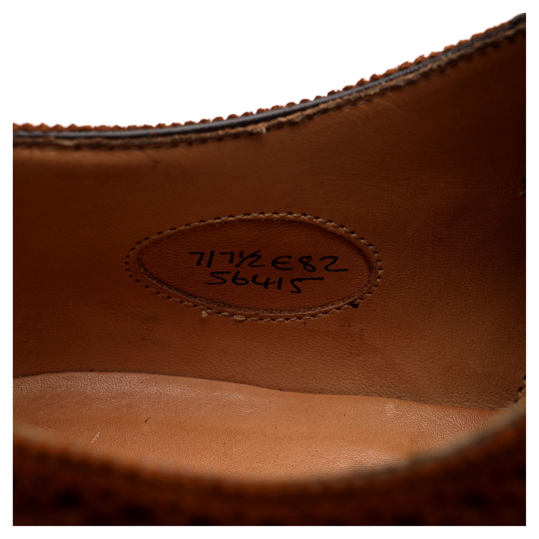 Edward Green Southwold richelieu cuir suède marron UK 7