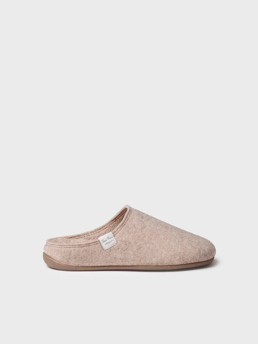 Toni Pons Mona-fr mule feutre recyclé beige