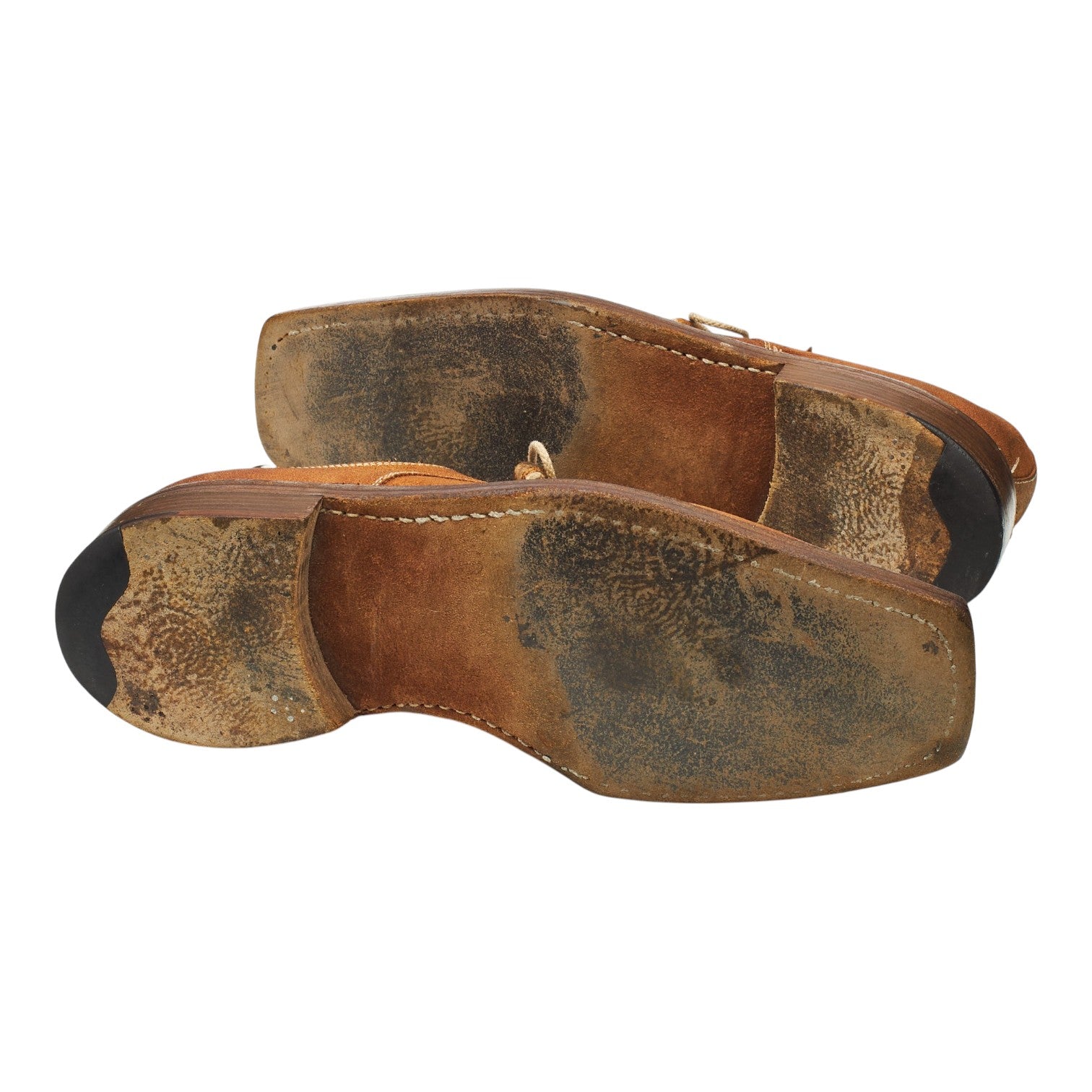 Stefano Branchini derby daim marron UK 9.5 bout droit