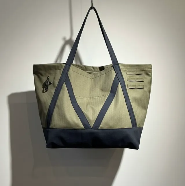Malfroid Austin cabas toile coton grand modèle