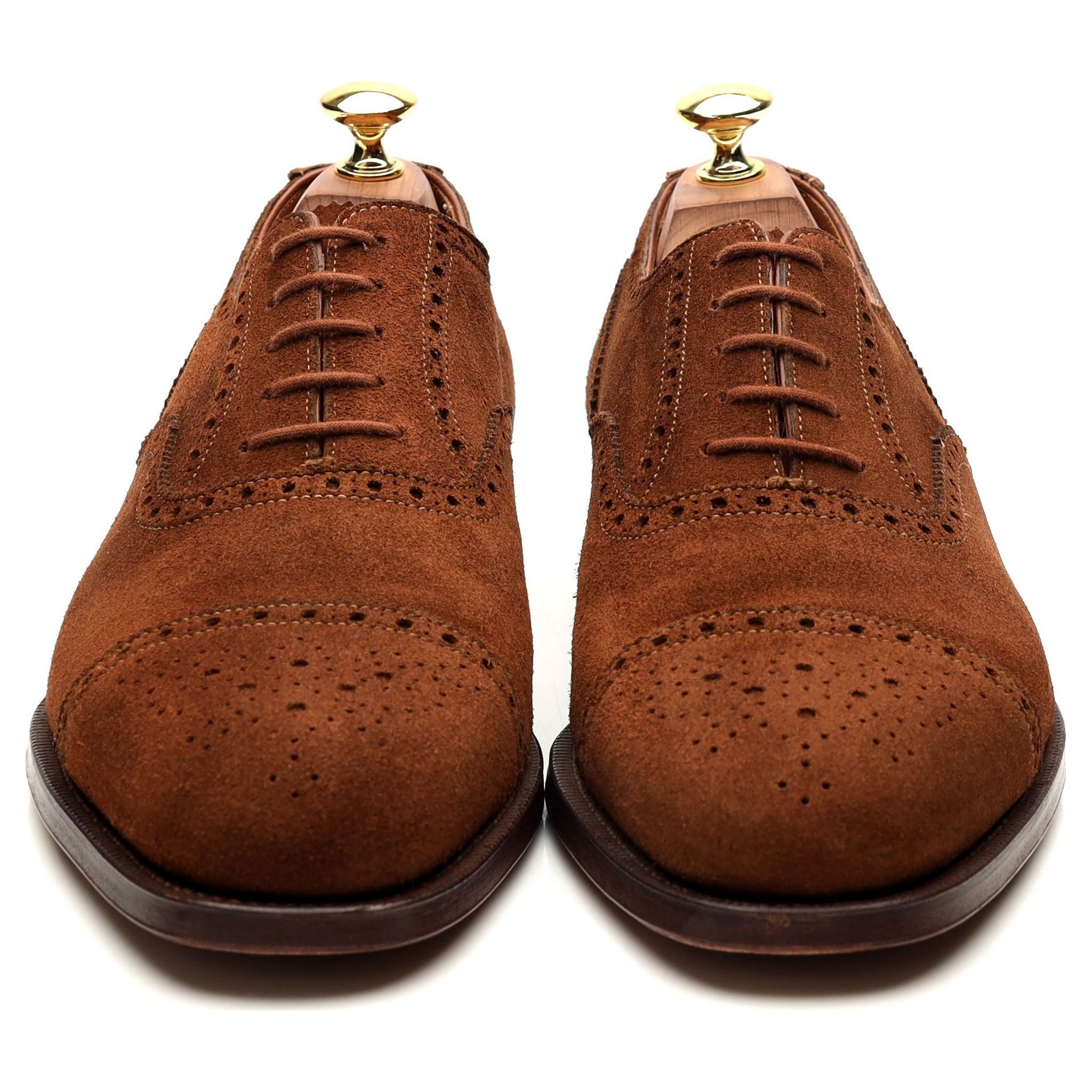 Crockett & Jones Westminster oxford suède tan 8,5