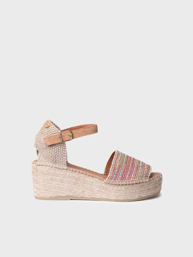 Toni Pons Ivet-CL espadrilles femme tissu multicolore