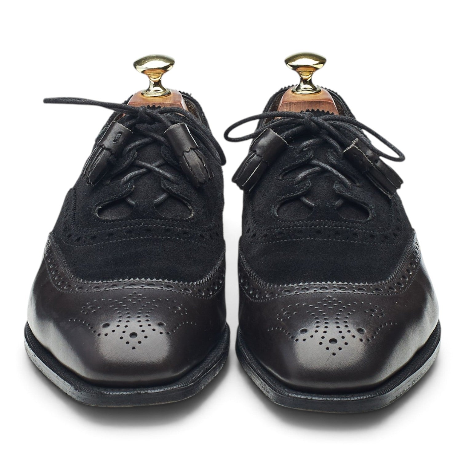 Edward Green Skye richelieu cuir noir pointure UK 7,5