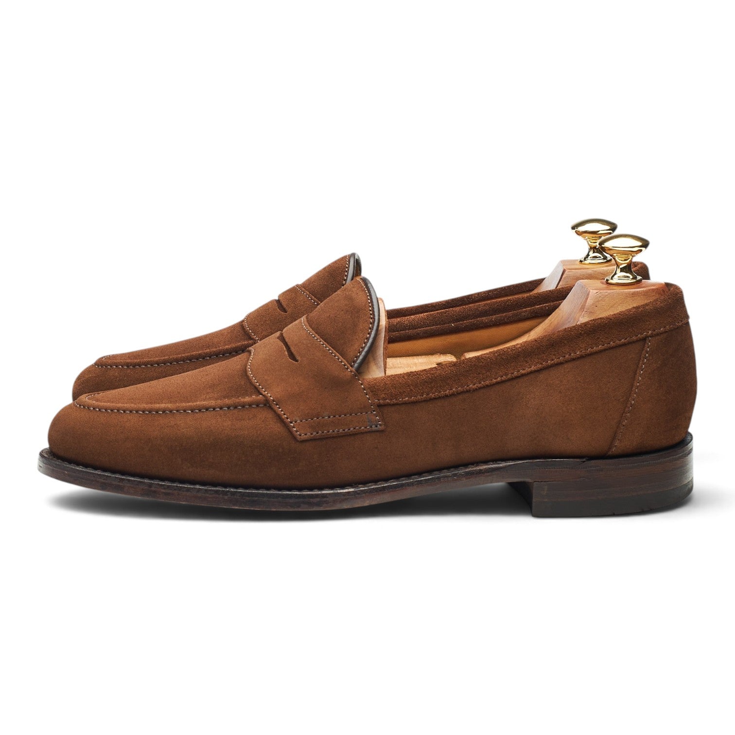 Loake Eton mocassins daim marron UK 9