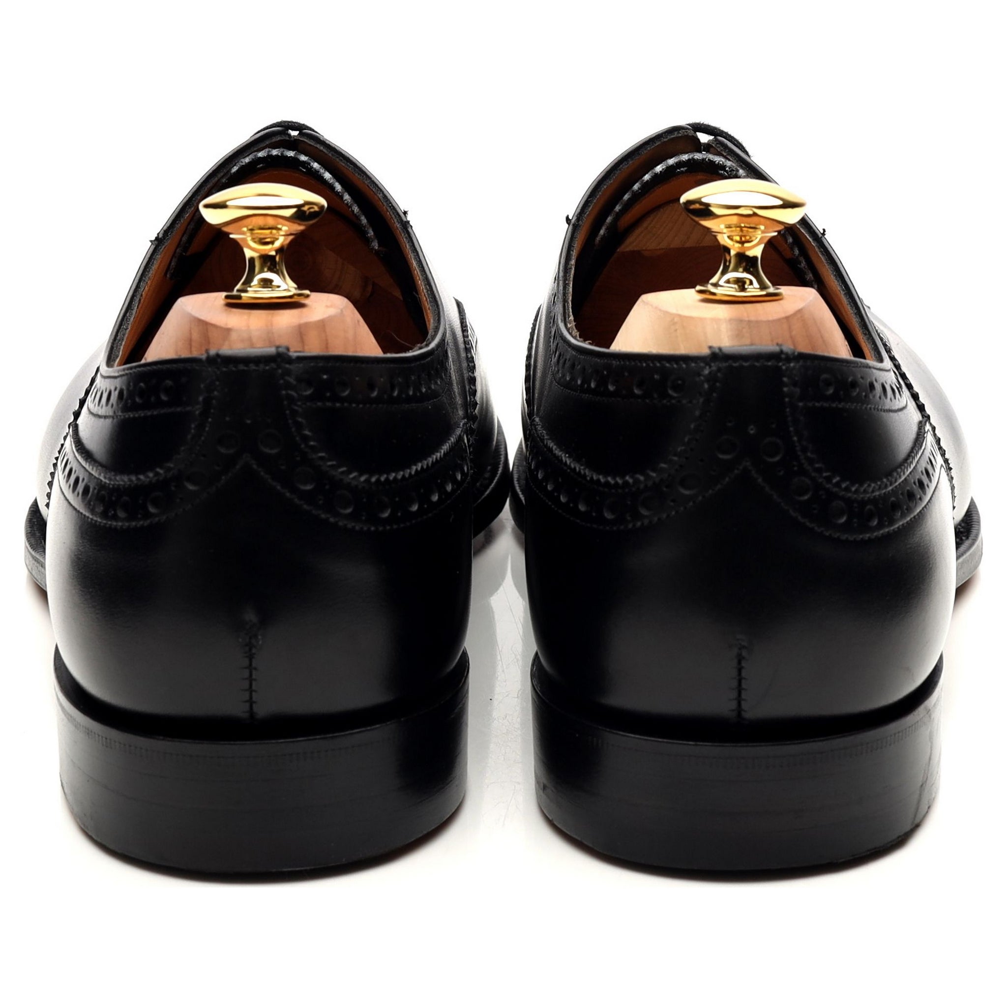 Church's Diplomat richelieu brogue cuir noir 11 cousu Goodyear