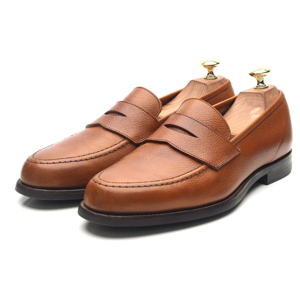 Crockett & Jones Harvard 2 mocassins cuir marron UK 8
