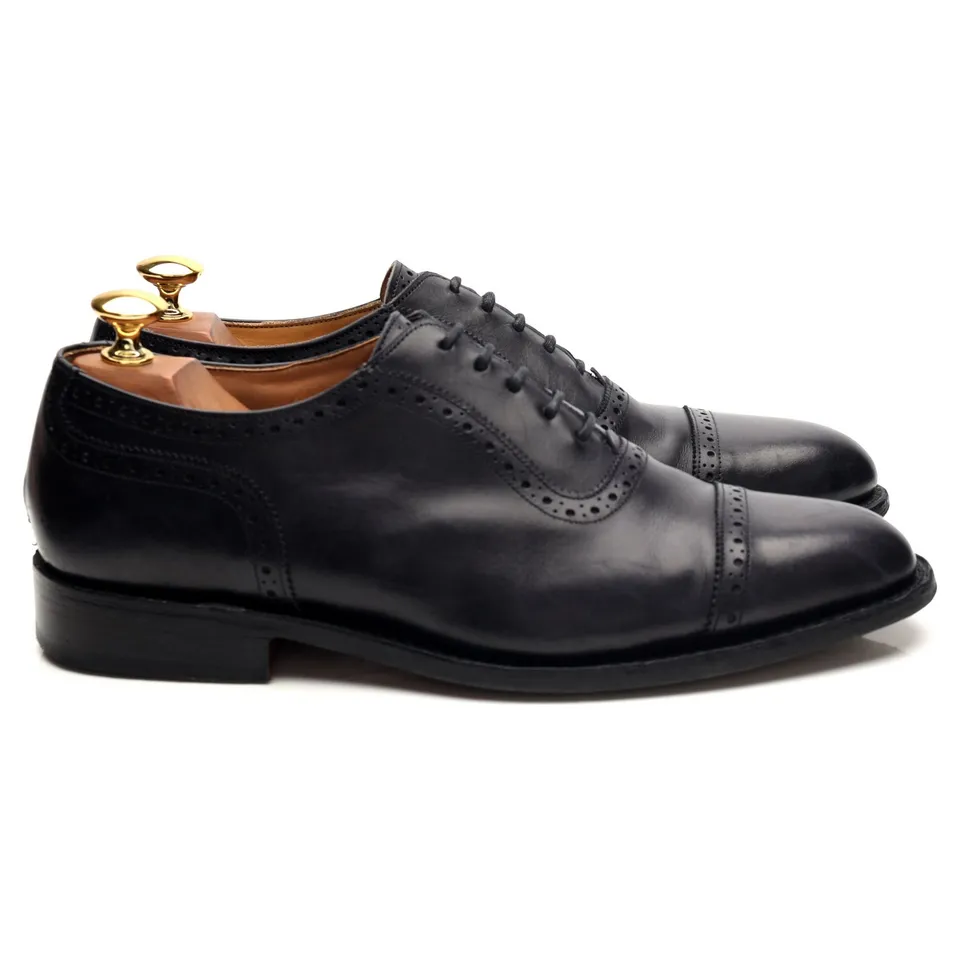 Tricker's Trenton richelieu cuir noir pointure UK 6.5