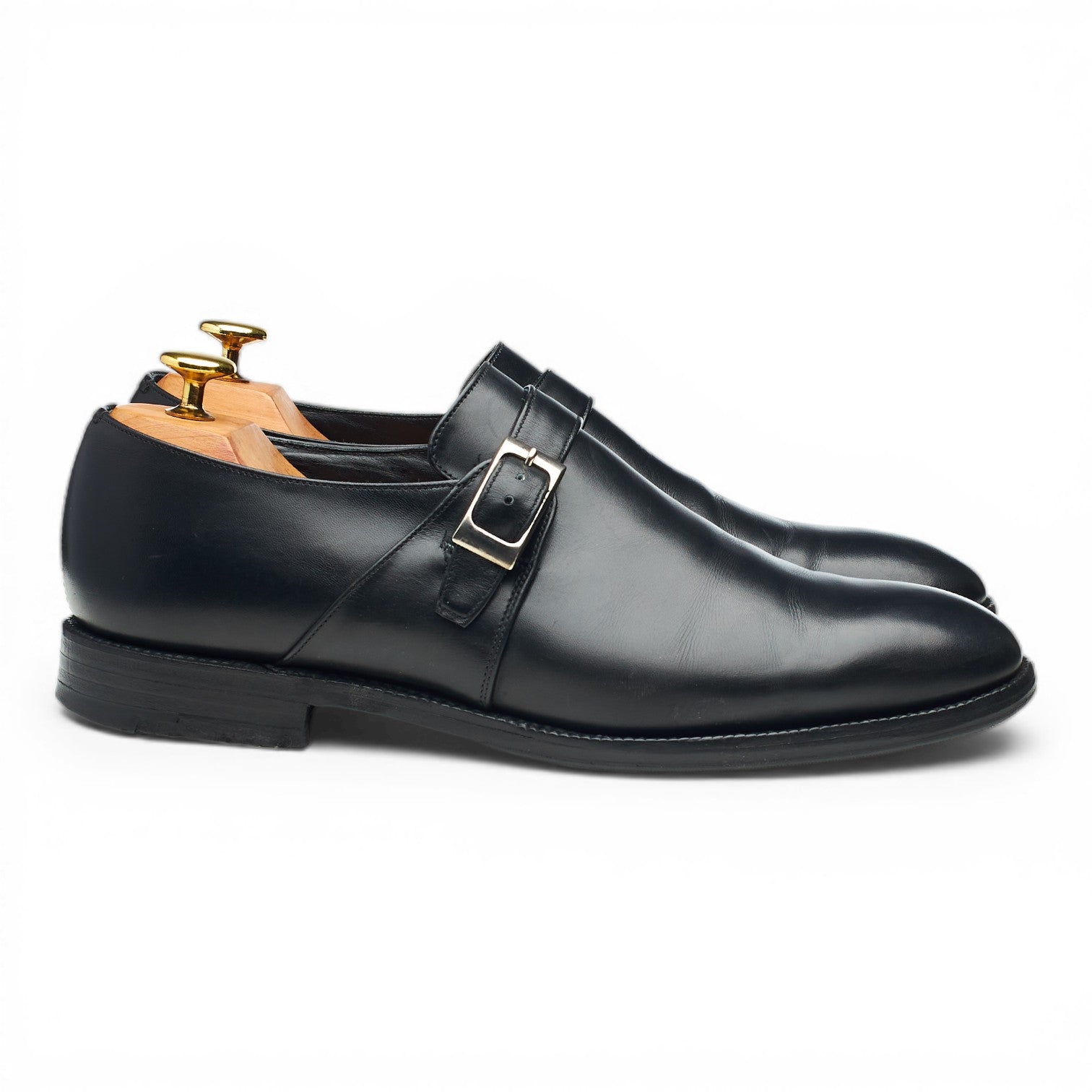 Church’s Presley monk strap cuir noir UK 8