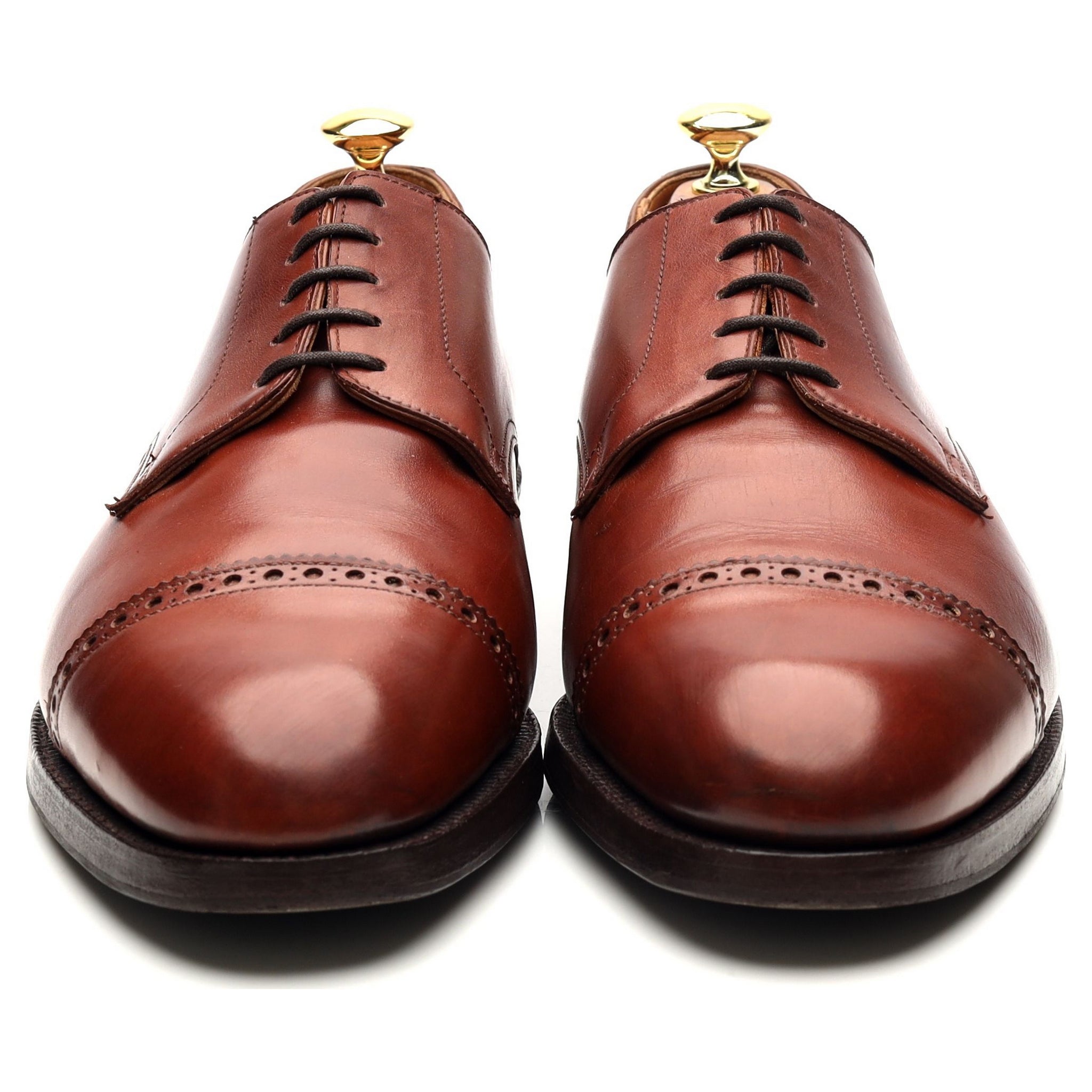 Crockett & Jones Draycott derby cuir marron 8,5 UK