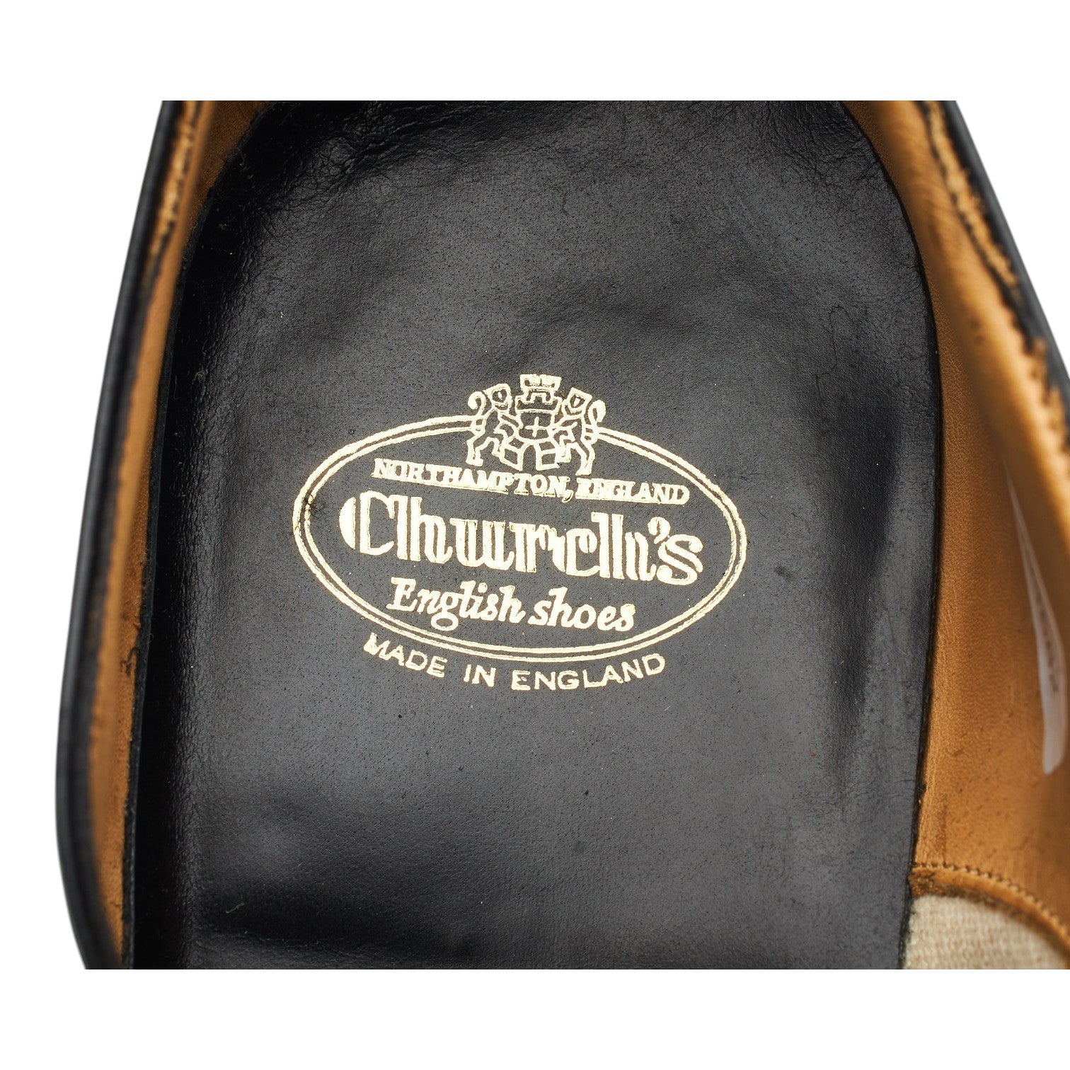 Church's Hong Kong oxford cuir noir pointure UK 9