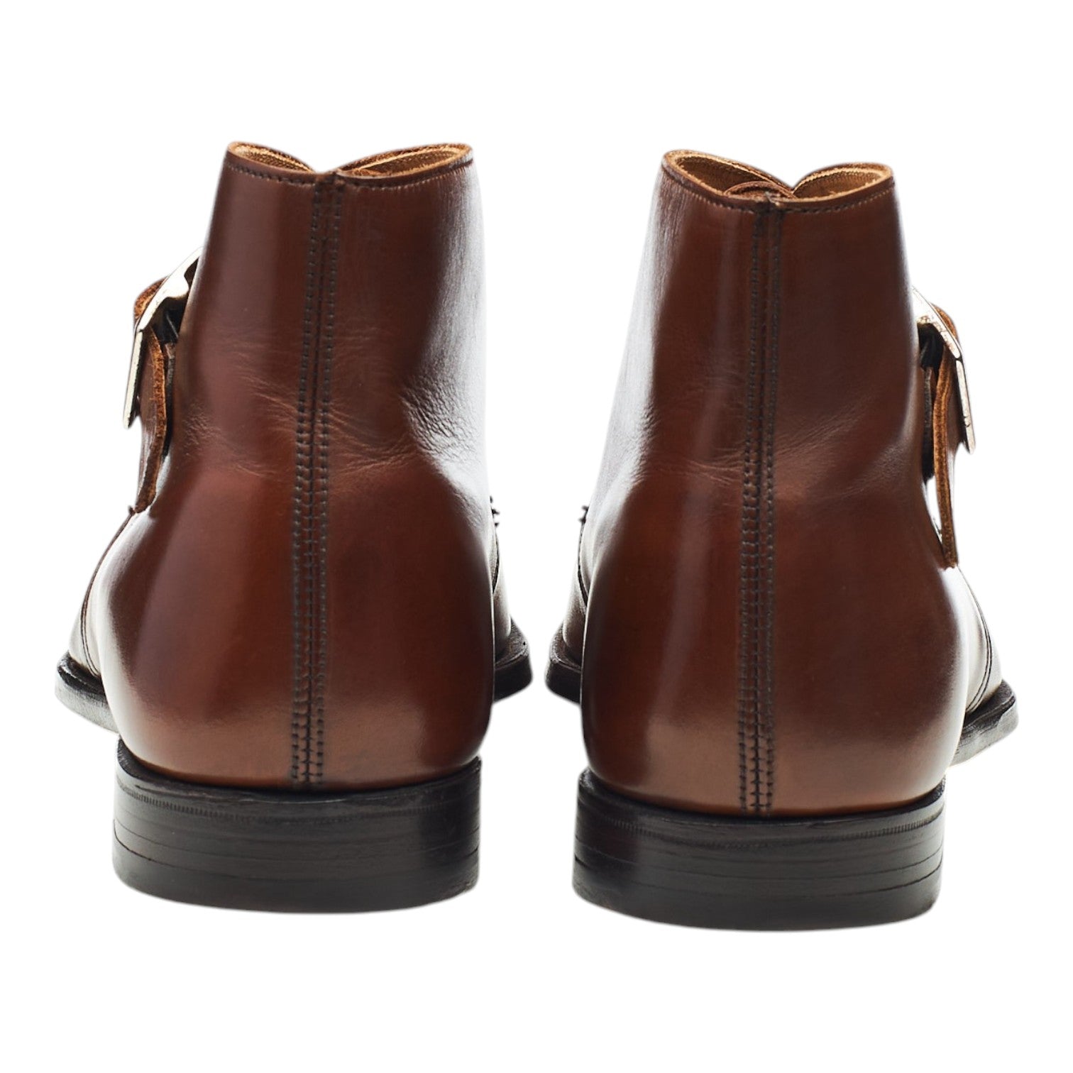 Crockett & Jones Bagshot 2 boots moine cuir marron UK 6.5