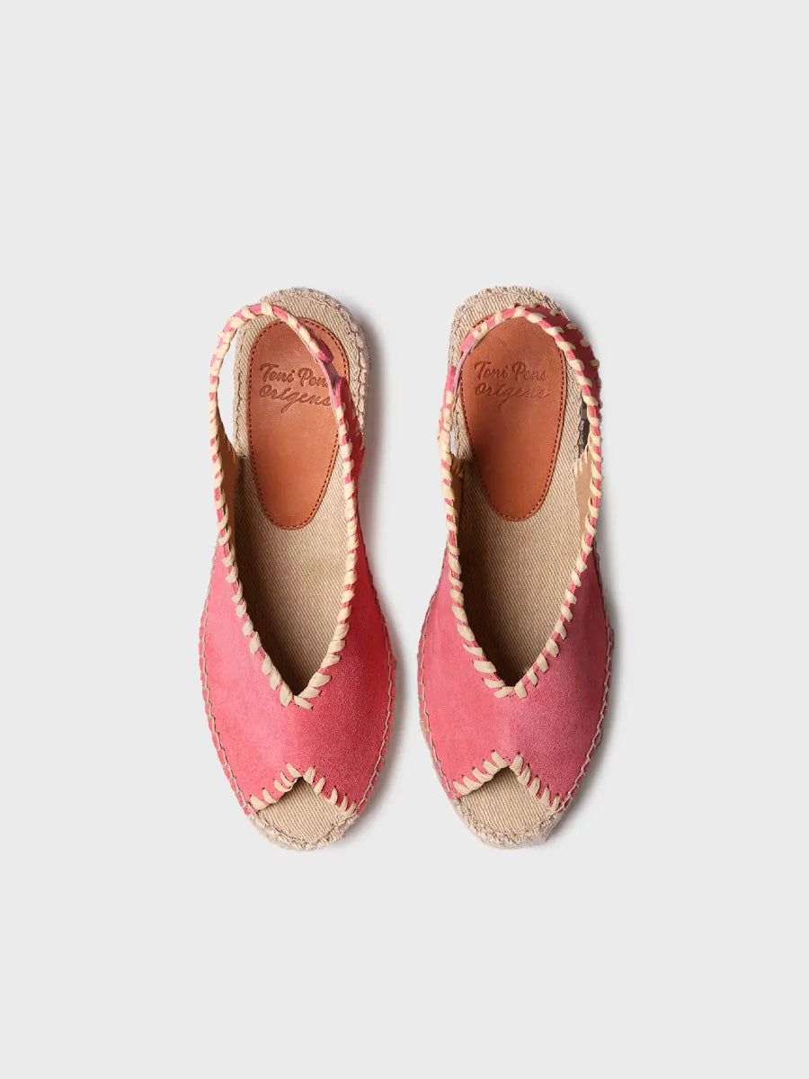Toni Pons Laila-SD espadrille compensée femme cuir 7cm