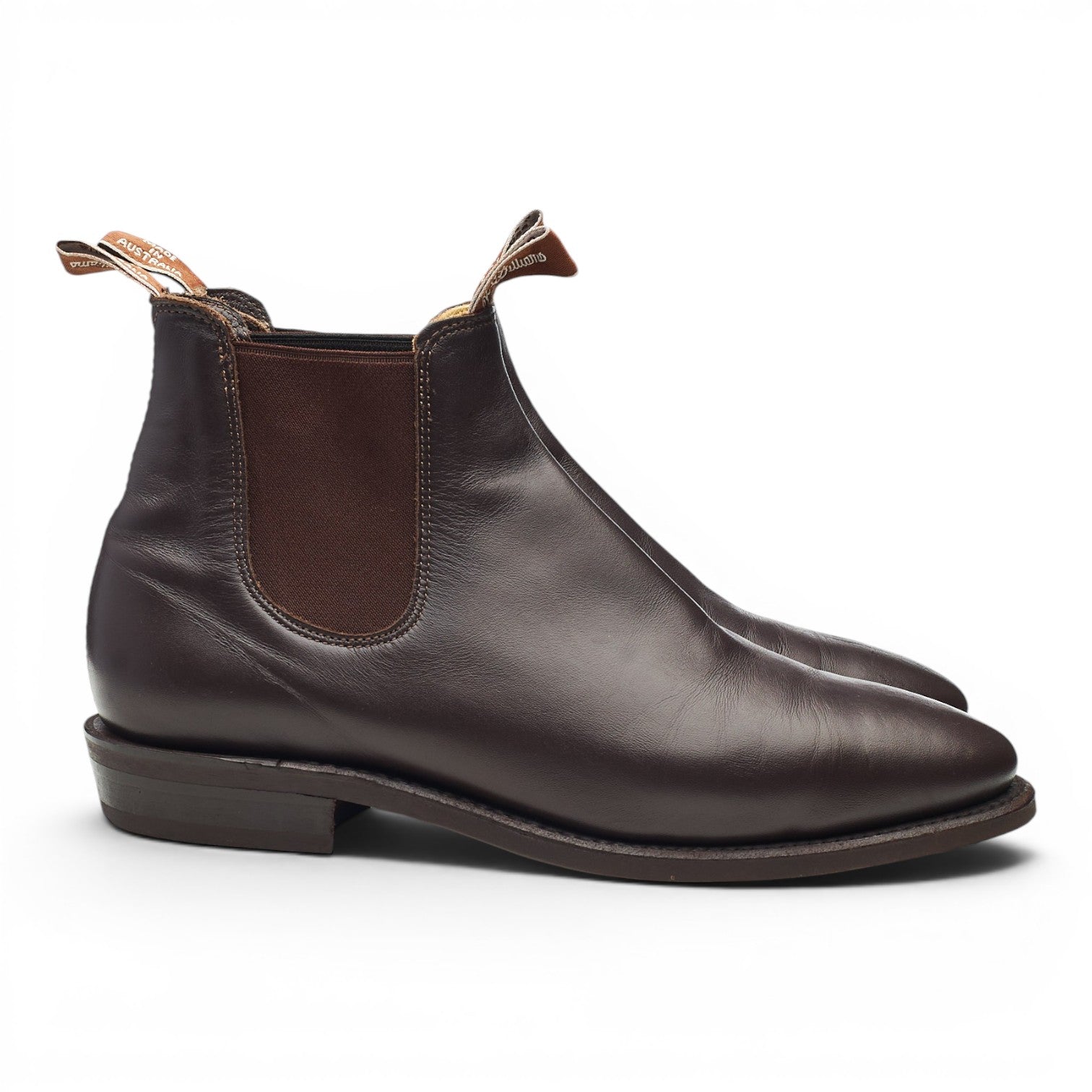 R.M. Williams Adelaide bottines Chelsea cuir marron UK 6,5
