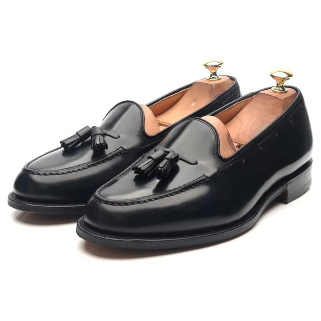 Church's Keats II mocassin pompons noir UK 9