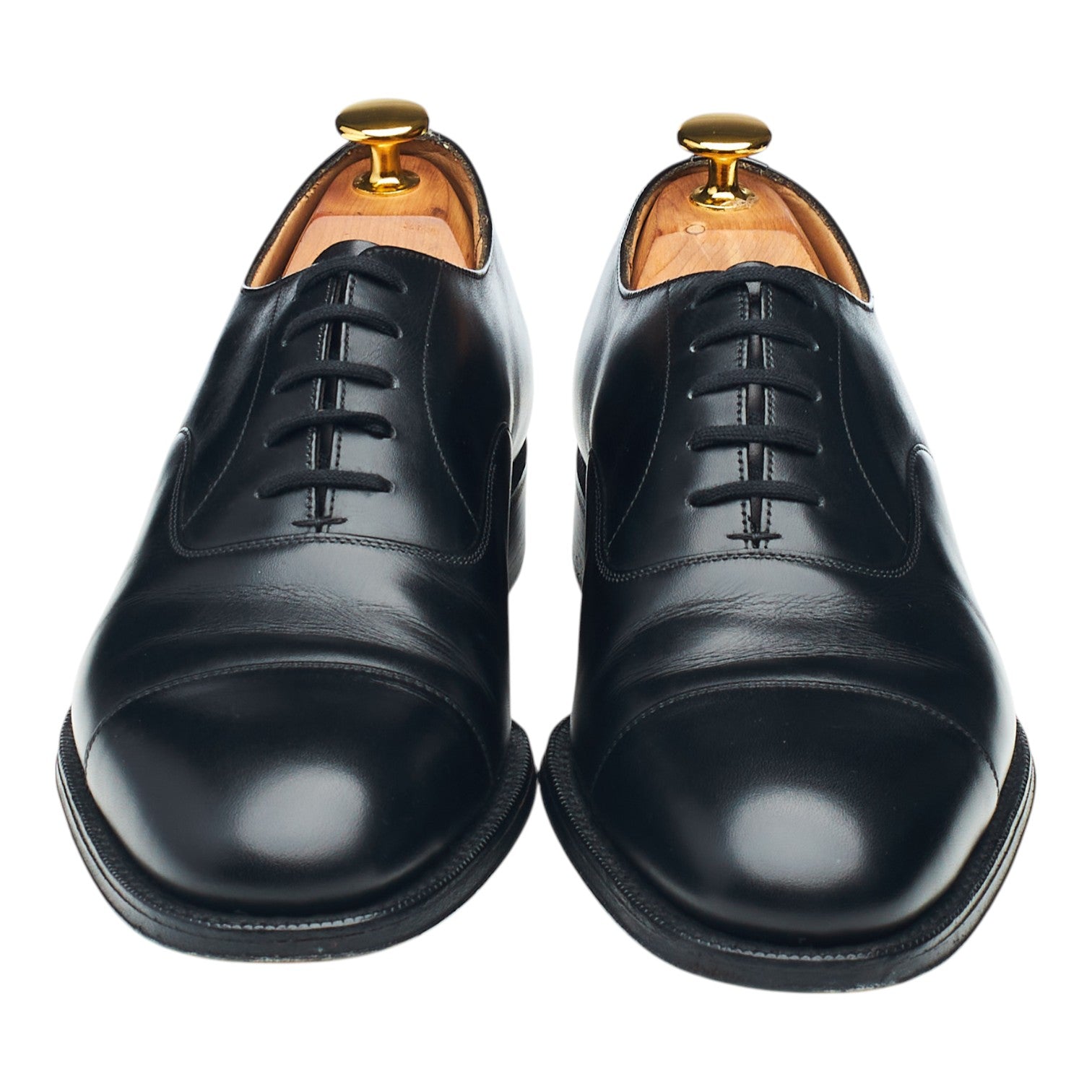 Church's Osborne oxford cuir noir bout droit UK 6