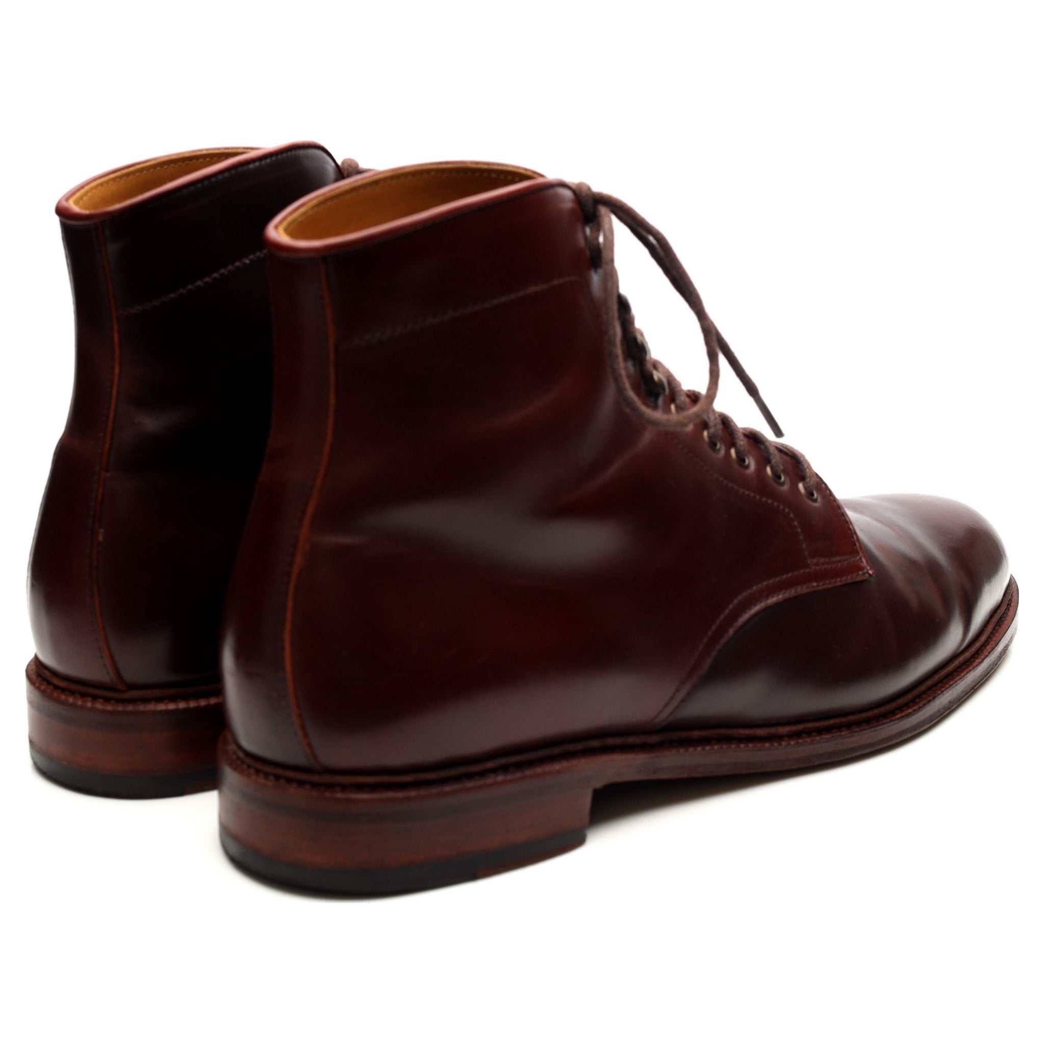 Meermin 101637 bottines cordovan bordeaux UK 10.5