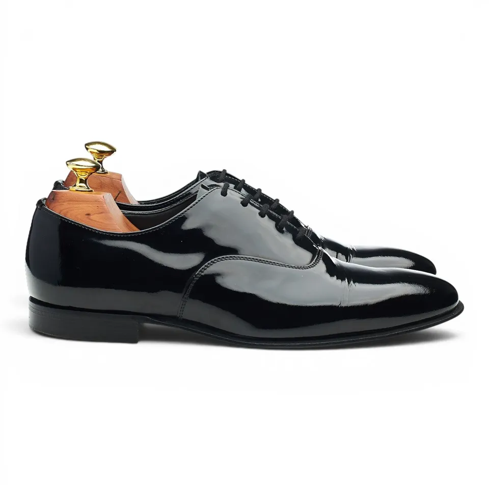 Church's Alastair Oxford cuir verni noir pointure UK 7