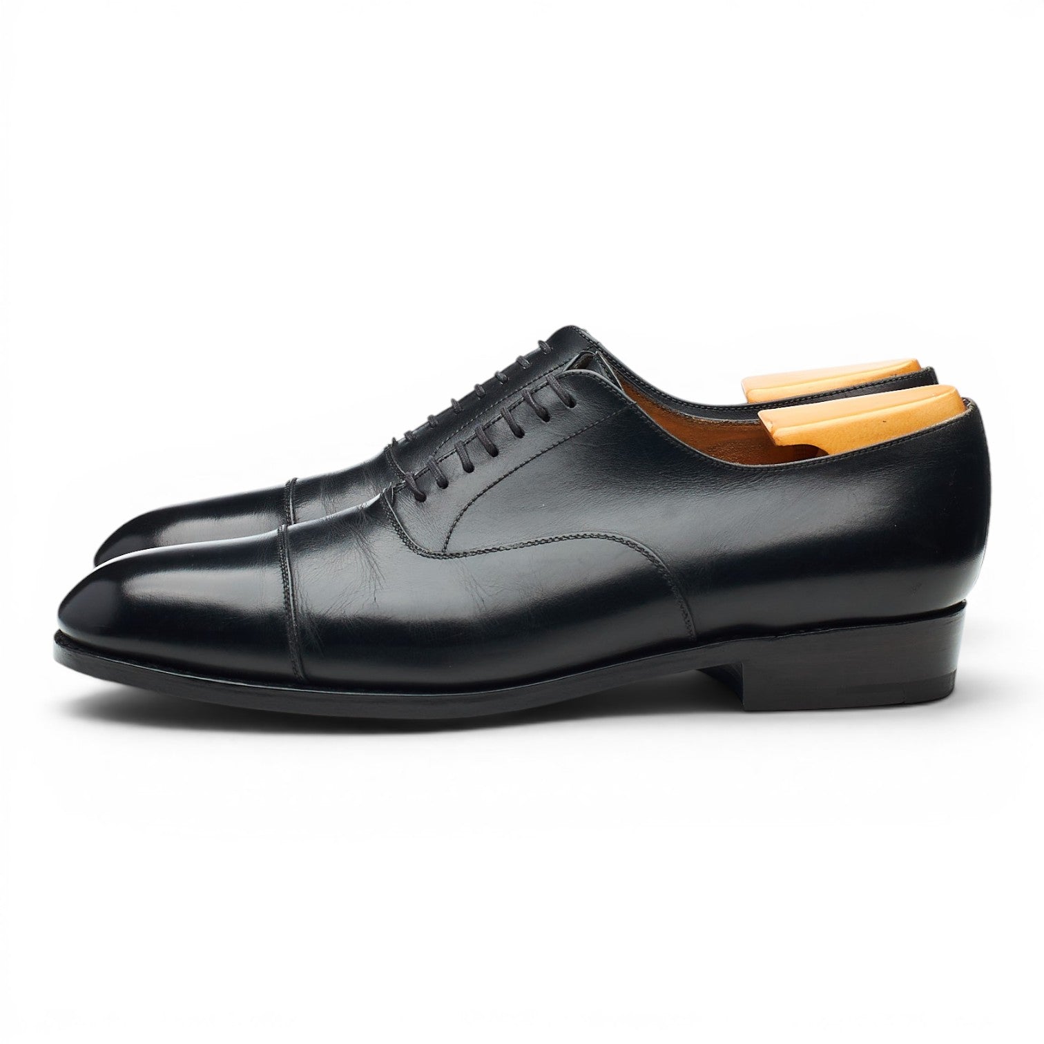 J.M. Weston 415 richelieu cuir noir UK 6.5
