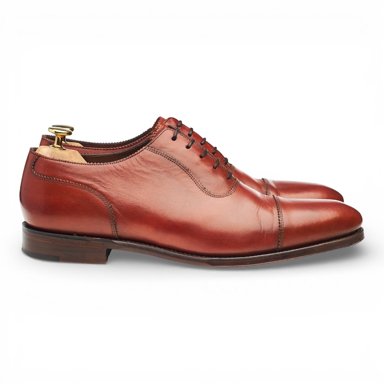 Loake 1880 Legacy Evans richelieu cuir marron pointure UK 10