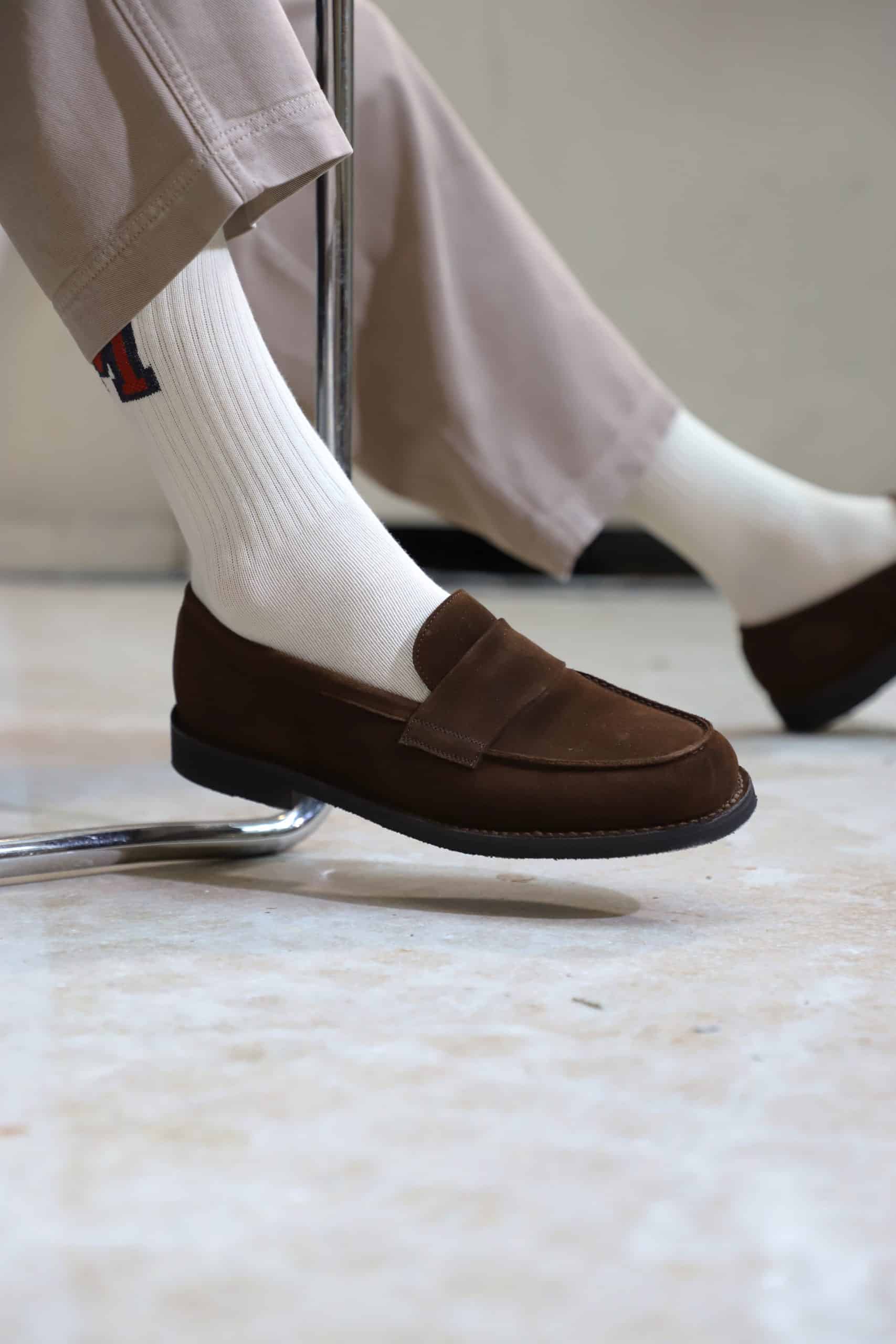 Malfroid Tilsitt Loft mocassin suède semelle gomme
