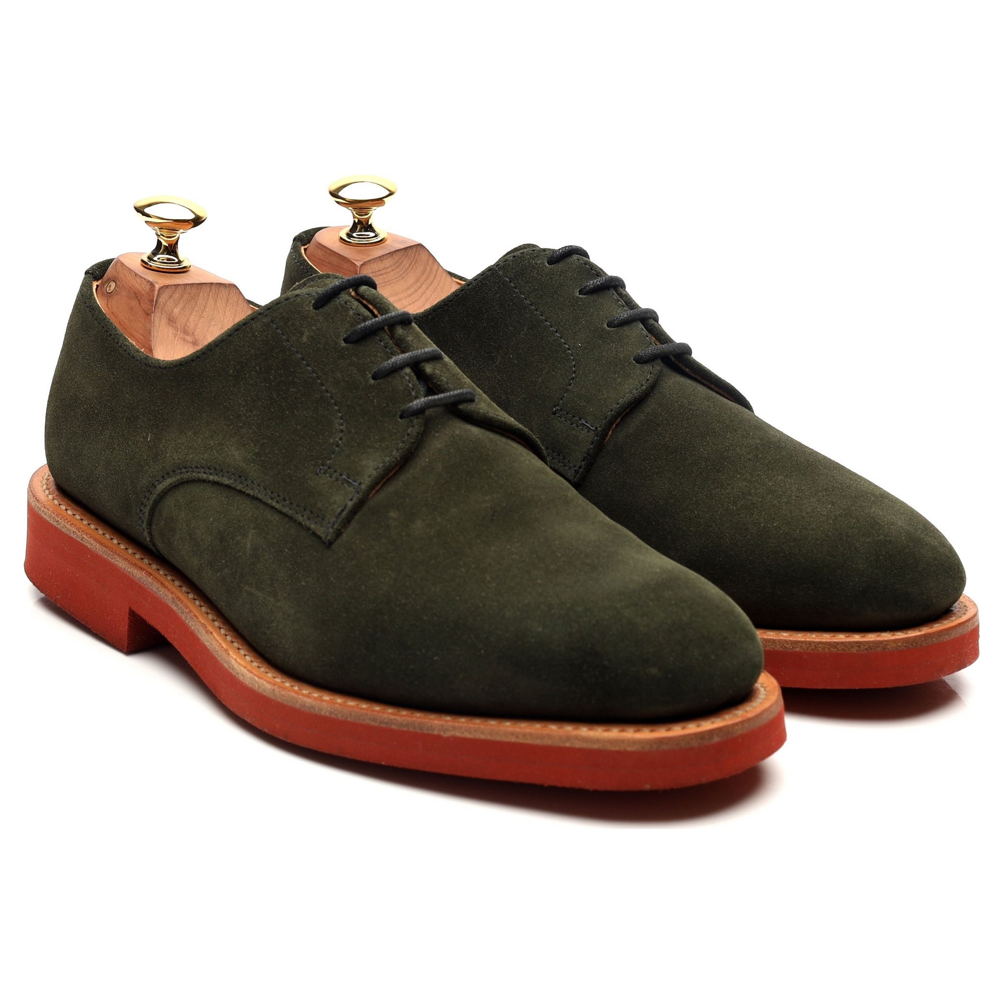 Sanders Jack derby daim vert pointure UK 6,5 homme