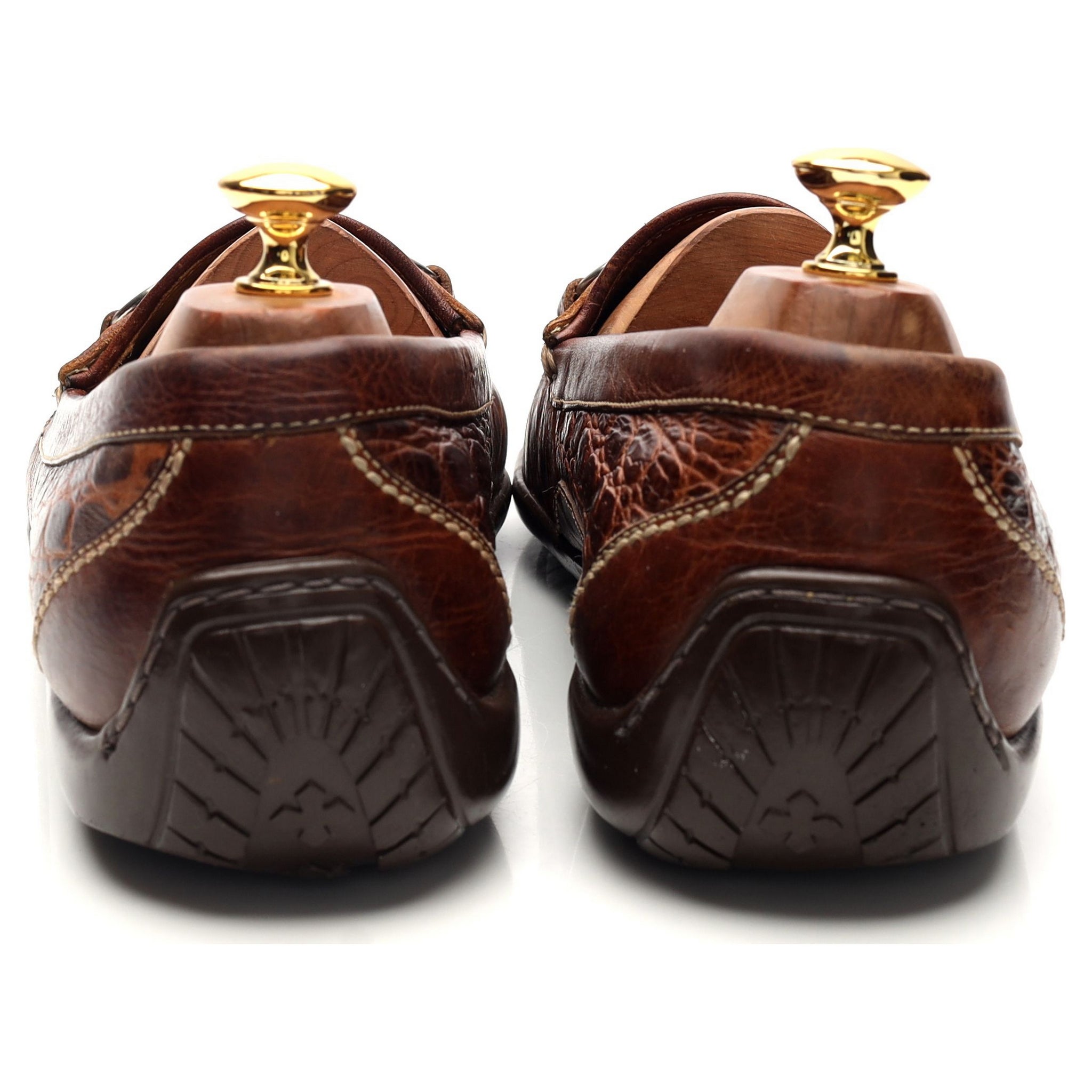 Martin Dingman Saxon mocassin cuir marron 9.5 UK