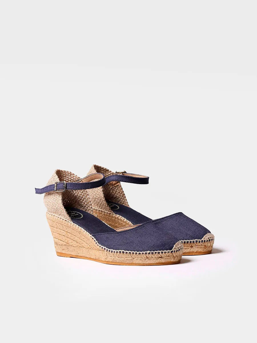 Toni Pons Caldes espadrilles compensées boucle vegan