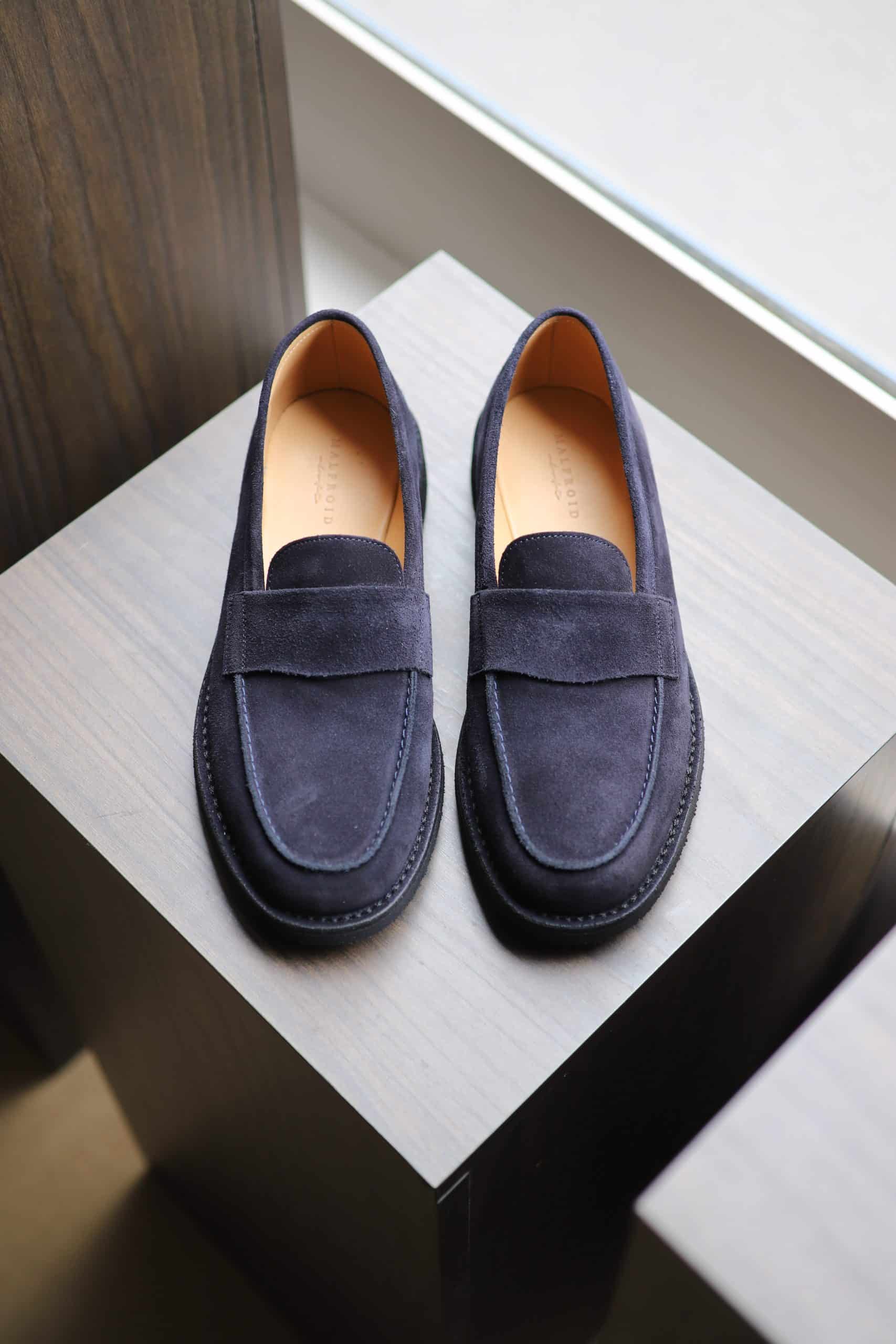 Malfroid Tilsitt Loft mocassin daim