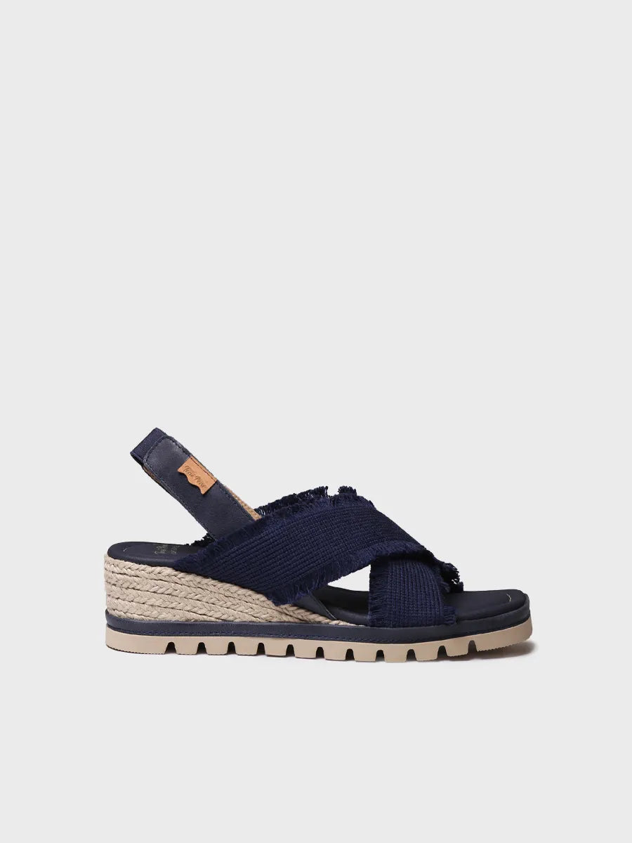 Toni Pons Aire espadrille compensée toile confort
