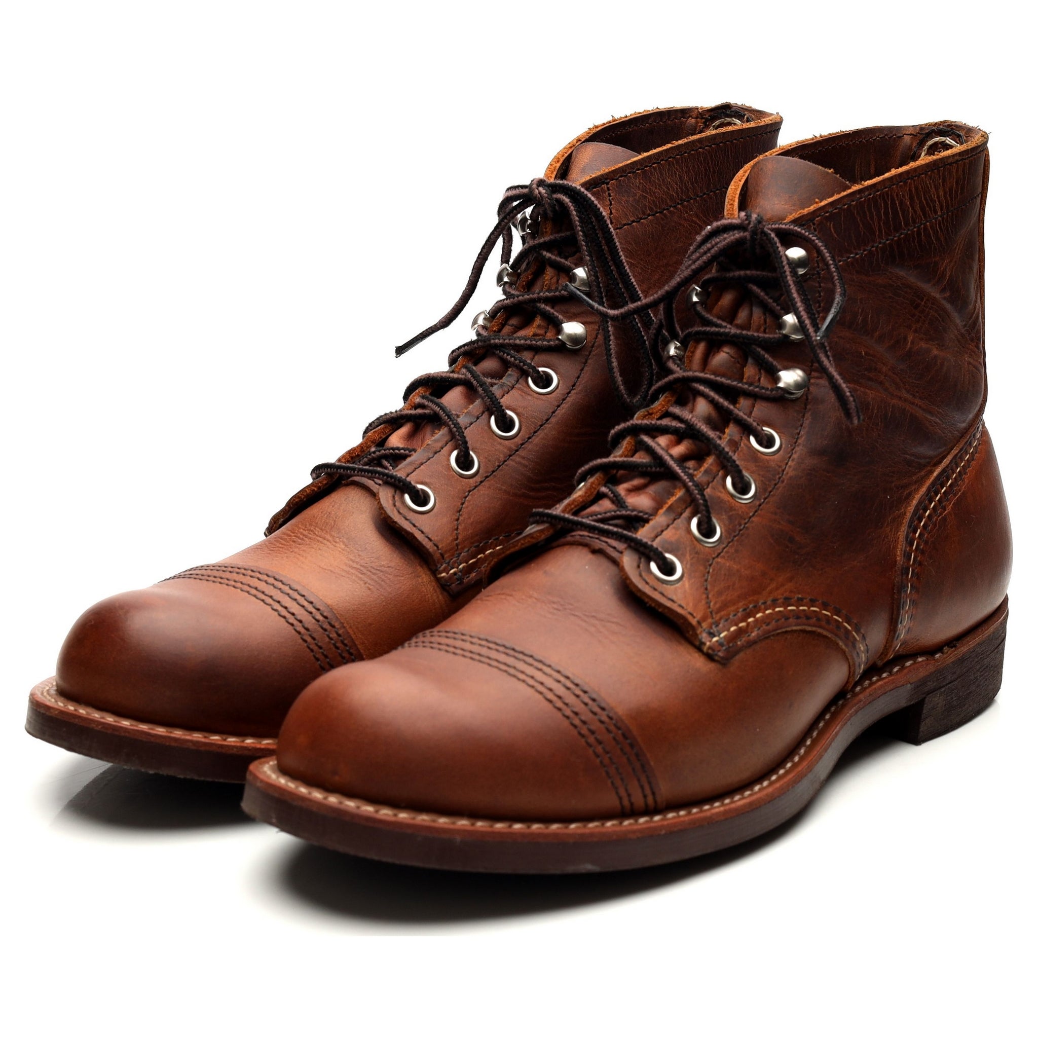 Red Wing Iron Ranger 8085 boots cuir marron 8 UK