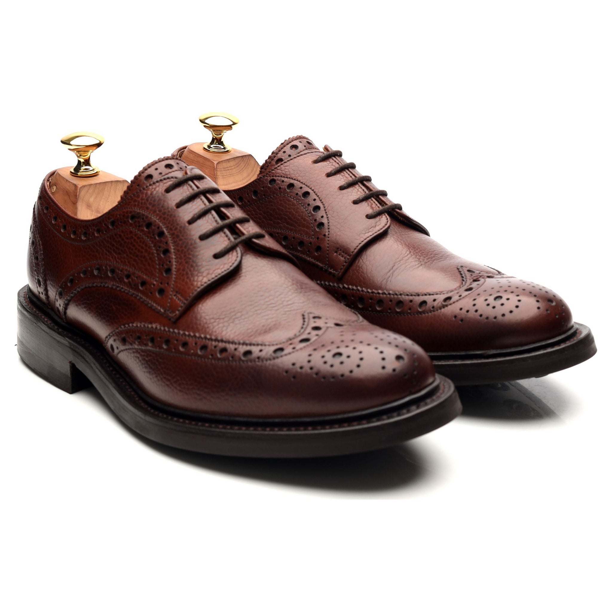 Barker Grassington derby cuir marron pointure UK 6.5